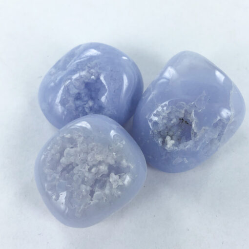 Blue Lace Agate | Tumble | Sacred Earth Crystals | Wholesale Crystals | Brisbane | Australia