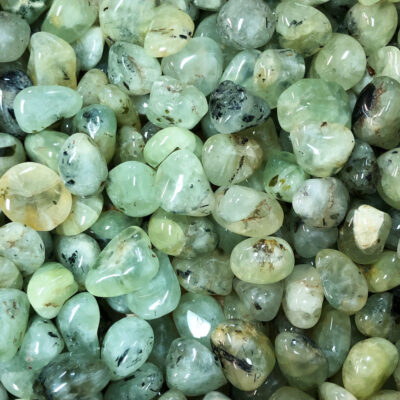Prehnite with Epidote | Tumbles | Sacred Earth Crystals | Wholesale Crystals | Brisbane | Australia