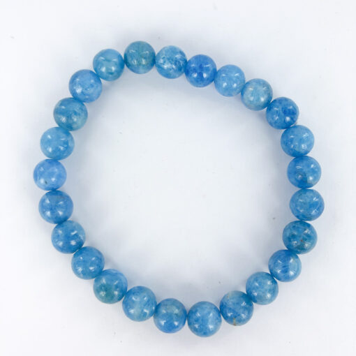 Blue Apatite | 8mm Bracelet | Sacred Earth Crystals | Wholesale Crystals | Brisbane | Australia