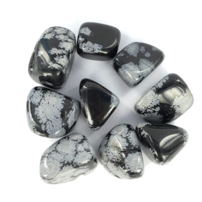 Snowflake Obsidian | Tumble | Sacred Earth Crystals | Wholesale Crystals | Brisbane | Australia