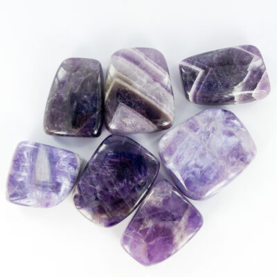 Chevron Amethyst | Smooth Stone | Sacred Earth Crystals | Wholesale Crystals | Brisbane | Australia