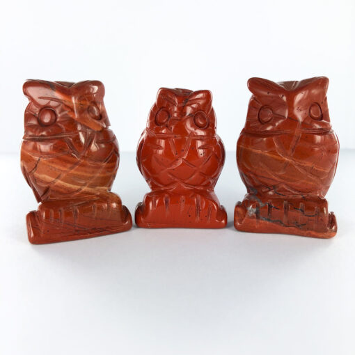 Red Jasper | Owl | Sacred Earth Crystals | Wholesale Crystals | Brisbane | Australia