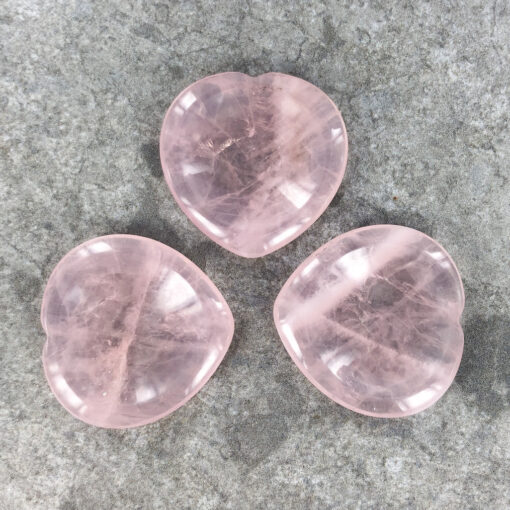 Rose Quartz| Heart Worry/Thumb Stone | Sacred Earth Crystals | Wholesale Crystals | Brisbane | Australia