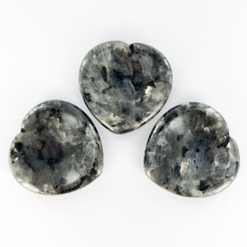 Larvikite | Heart Worry/Thumb Stone | Sacred Earth Crystals | Wholesale Crystals | Brisbane | Australia