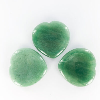 Green Aventurine | Heart Worry/Thumb Stone | Sacred Earth Crystals | Wholesale Crystals | Brisbane | Australia