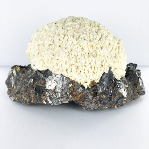 Calcite on Garnet | Specimen |Sacred Earth Crystals | Wholesale Crystals | Brisbane | Australia