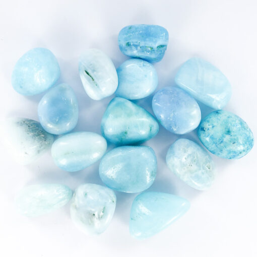 Blue Aragonite | Tumbles | Sacred Earth Crystals | Wholesale Crystals | Brisbane | Australia