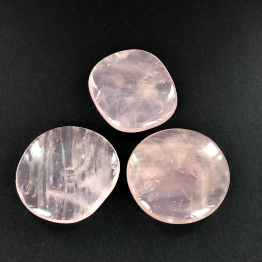 Rose Quartz |. Coin | Sacred Earth Crystals | Wholesale Crystals | Brisbane | Australia