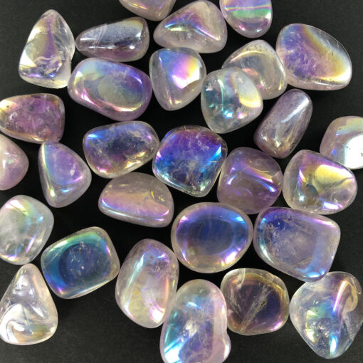Amethyst Aura | Tumble | Sacred Earth Crystals | Wholesale Crystals | Brisbane | Australia
