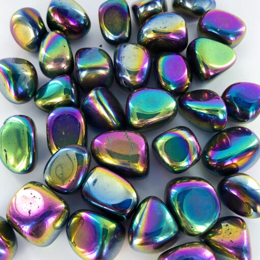 Rainbow Aura | Tumble | Sacred Earth Crystals | Wholesale Crystals | Brisbane | Australia