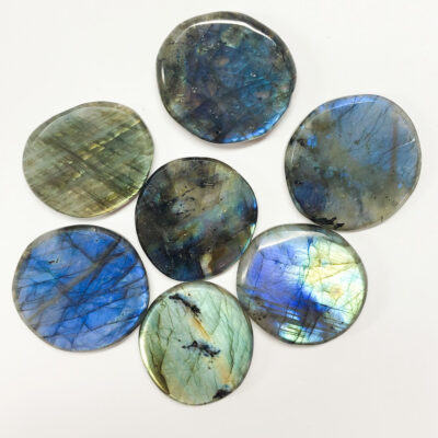 Labradorite | Coin | Sacred Earth Crystals | Wholesale Crystals | Brisbane | Australia