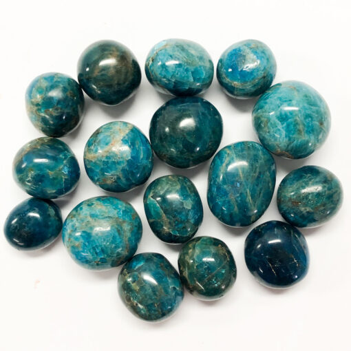 Blue Apatite | Tumbles | Sacred Earth Crystals | Wholesale Crystals | Brisbane | Australia