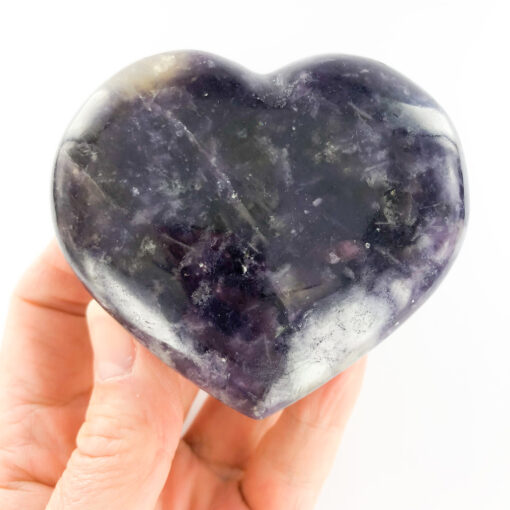 Lepidolite | Heart | Sacred Earth Crystals | Wholesale Crystals | Brisbane | Australia