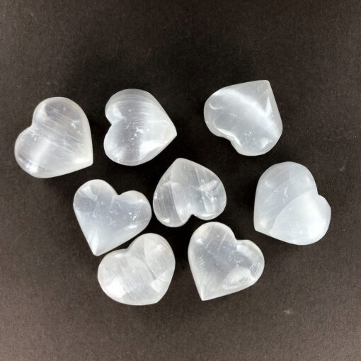 Selenite | Puff Heart | Sacred Earth Crystals | Wholesale Crystals | Brisbane | Australia