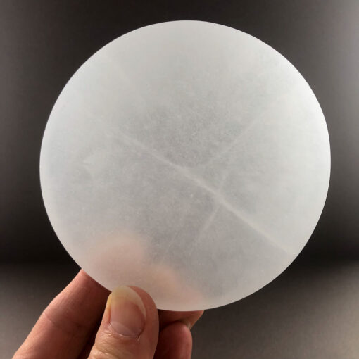 Selenite | Round Charge Plate | Sacred Earth Crystals | Wholesale Crystals | Brisbane | Australia