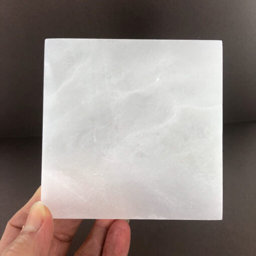 Selenite | Square Charge Plate | Sacred Earth Crystals | Wholesale Crystals | Brisbane | Australia