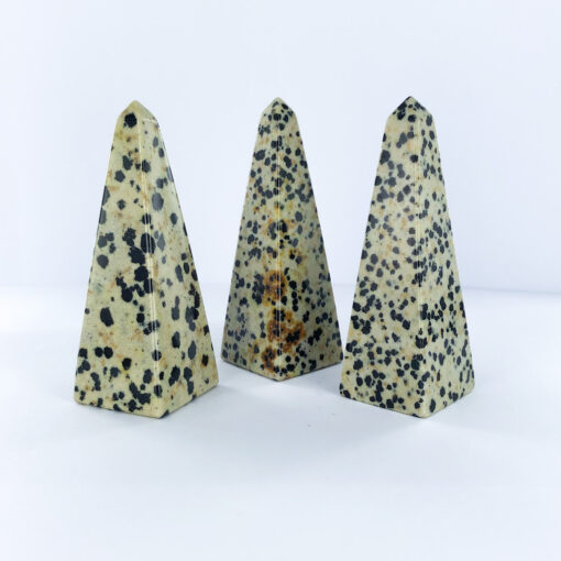 Dalmatian Jasper | Obelisk | Sacred Earth Crystals | Wholesale Crystals | Brisbane | Australia