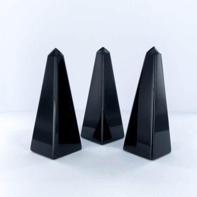 Black Obsidian | Obelisk | Sacred Earth Crystals | Wholesale Crystals | Brisbane | Australia