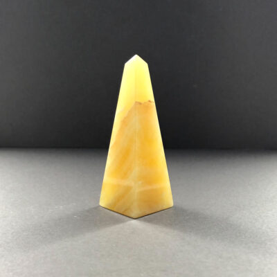 Orange Calcite | Obelisk | Sacred Earth Crystals | Wholesale Crystals | Brisbane | Australia