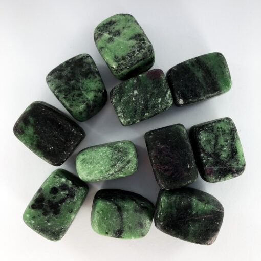 Clearance Zoisite with Ruby | Tumbles | Sacred Earth Crystals | Wholesale Crystals | Brisbane | Australia