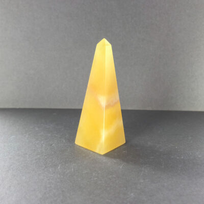 Orange Calcite | Obelisk | Sacred Earth Crystals | Wholesale Crystal Shop | Brisbane | Australia