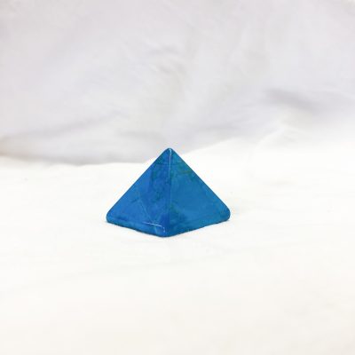 Howlite Dyed Turquoise | Pyramid | Sacred Earth Crystals | Wholesale Crystal Shop | Brisbane | Australia