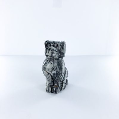 Net Jasper | Dog Figurine | Sacred Earth Crystals | Wholesale Crystal Shop | Brisbane | Australia
