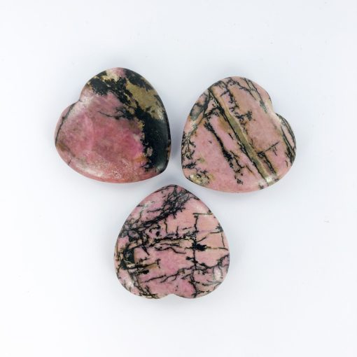 Rhodonite. | Heart | Sacred Earth Crystals | Wholesale Crystal Shop | Brisbane | Australia