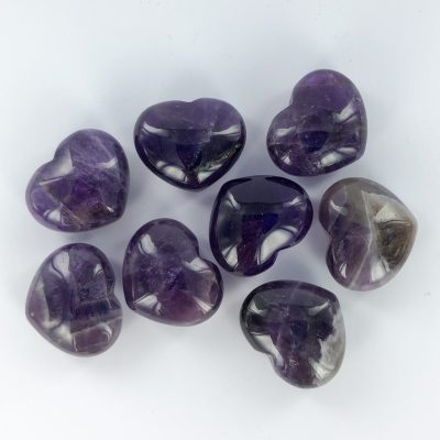 Chevron Amethyst | Heart | Sacred Earth Crystals | Wholesale Crystal Shop | Brisbane | Australia