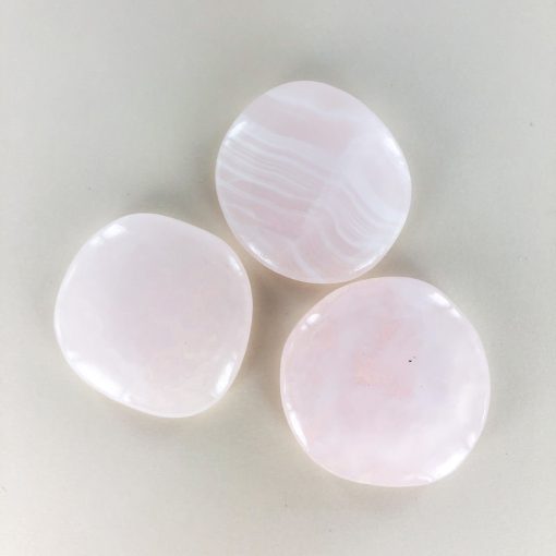 Pink Calcite | Smooth Stone | Sacred Earth Crystals | Wholesale Crystal Shop | Brisbane | Australia