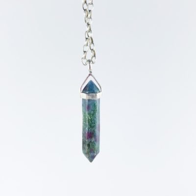 Ruby Fuchsite with Kyanite| Pendant | Sacred Earth Crystals | Wholesale Crystal Shop | Brisbane | Australia