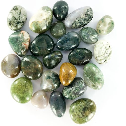 Moss Agate | Tumble | Sacred Earth Crystals | Wholesale Crystal Shop | Brisbane | Australia