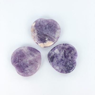 Lepidolite Lilac | Heart Worry/Thumb Stone | Sacred Earth Crystals | Wholesale Crystal Shop | Brisbane | Australia