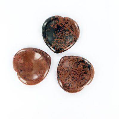 Mahogany Obsidian | Heart Worry/Thumb Stone | Sacred Earth Crystals | Wholesale Crystal Shop | Brisbane | Australia