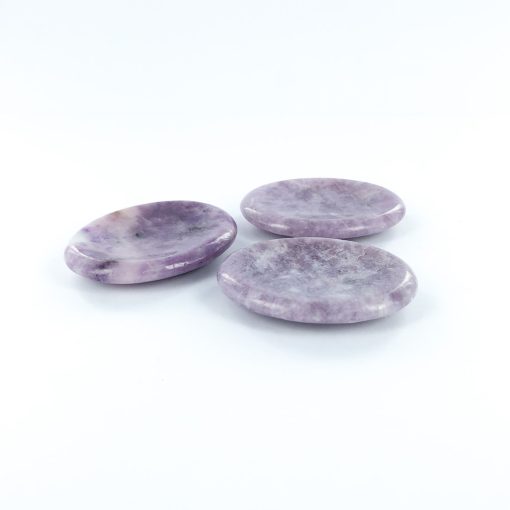 Lepidolite Lilac | Oval Worry/Thumb Stone | Sacred Earth Crystals | Wholesale Crystal Shop | Brisbane | Australia