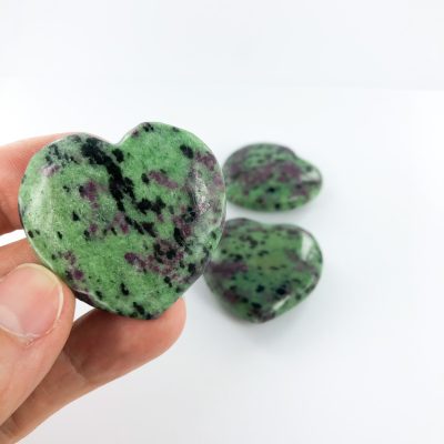 Ruby Zoisite | Heart | Sacred Earth Crystals | Wholesale Crystal Shop | Brisbane | Australia