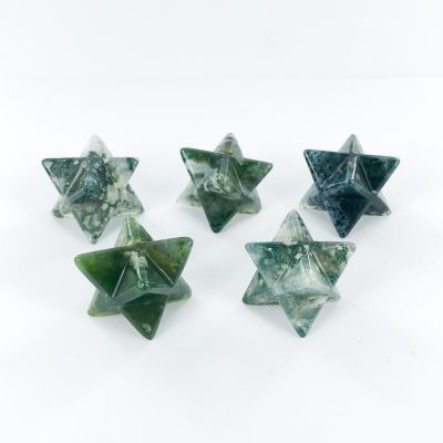 Moss Agate | Merkaba | Sacred Earth Crystals | Wholesale Crystal Shop | Brisbane | Australia