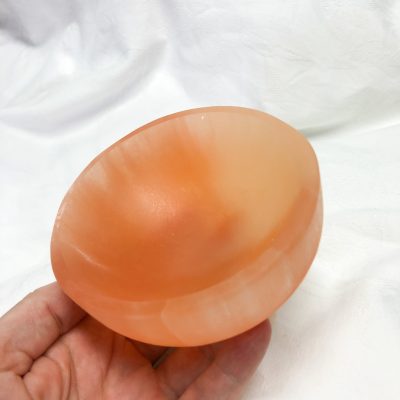 Peach Selenite | Bowl | Sacred Earth Crystals | Wholesale Crystal Shop | Brisbane | Australia