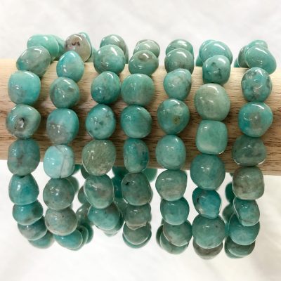 Amazonite | Tumbled Bead Bracelet | Sacred Earth Crystals | Wholesale Crystals | Brisbane | Australia