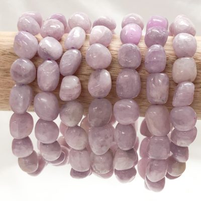 Kunzite | Tumble Bead Bracelet | Sacred Earth Crystals | Wholesale Crystals | Brisbane | Australia