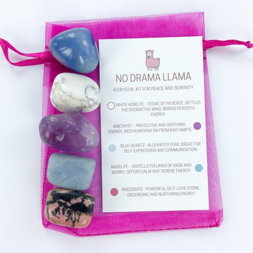 No Drama Llama | Crystal Kit | Sacred Earth Crystals | Wholesale Crystals | Brisbane | Australia