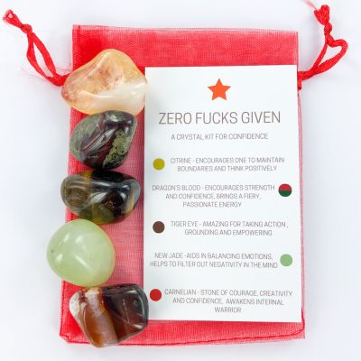 Zero F**cks Given | Crystal Kit | Sacred Earth Crystals | Wholesale Crystals | Brisbane | Australia