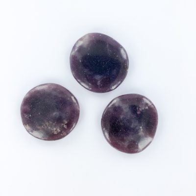 Lepidolite | Smooth Stone/Coin | Sacred Earth Crystals | Wholesale Crystals | Brisbane | Australia