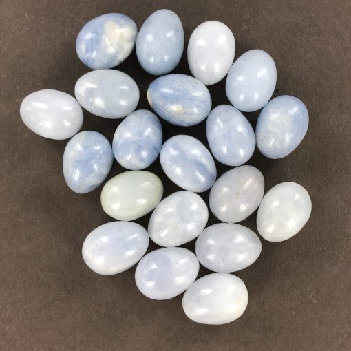 Blue Calcite | Egg | Sacred Earth Crystals | Wholesale Crystals | Brisbane | Australia