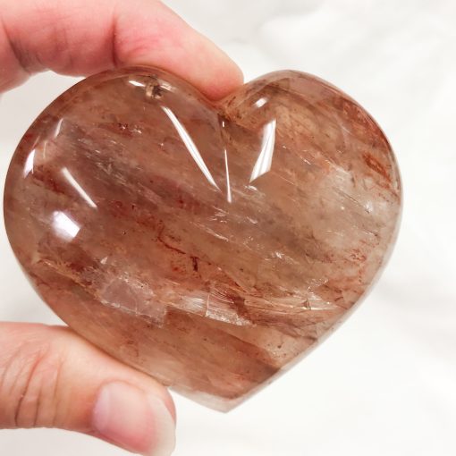Fire Quartz | Heart | Sacred Earth Crystals | Wholesale Crystals | Brisbane | Australia