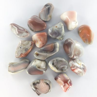 Pink Botswana Agate | Tumble | Sacred Earth Crystals | Wholesale Crystals | Brisbane | Australia