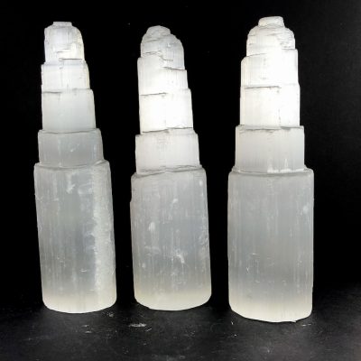 Bulk Buy | Selenite | 15cm Tower x 20 Pieces | | Sacred Earth Crystals | Wholesale Crystals | Brisbane | Australia
