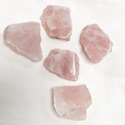 Rose Quartz | One Side Polished Pack | Sacred Earth Crystals | Wholesale Crystals | Brisbane | Australia