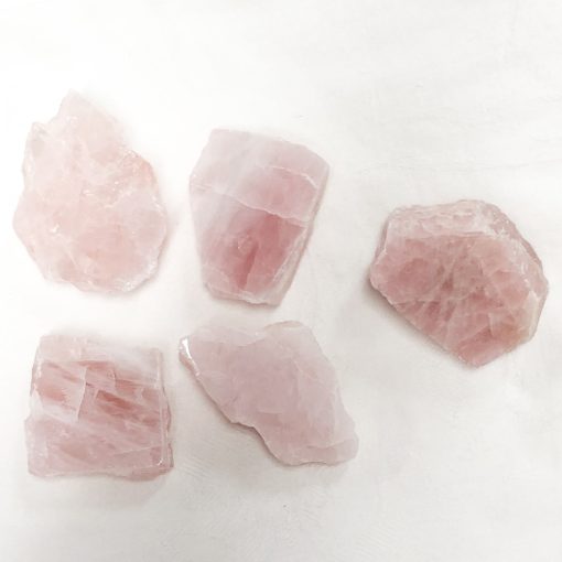 Rose Quartz | One Side Polished Pack | Sacred Earth Crystals | Wholesale Crystals | Brisbane | Australia