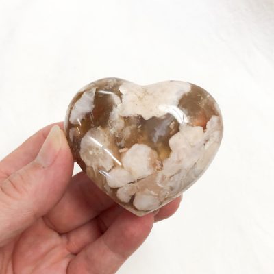 Flower Agate | Heart | Sacred Earth Crystals | Wholesale Crystals | Brisbane | Australia